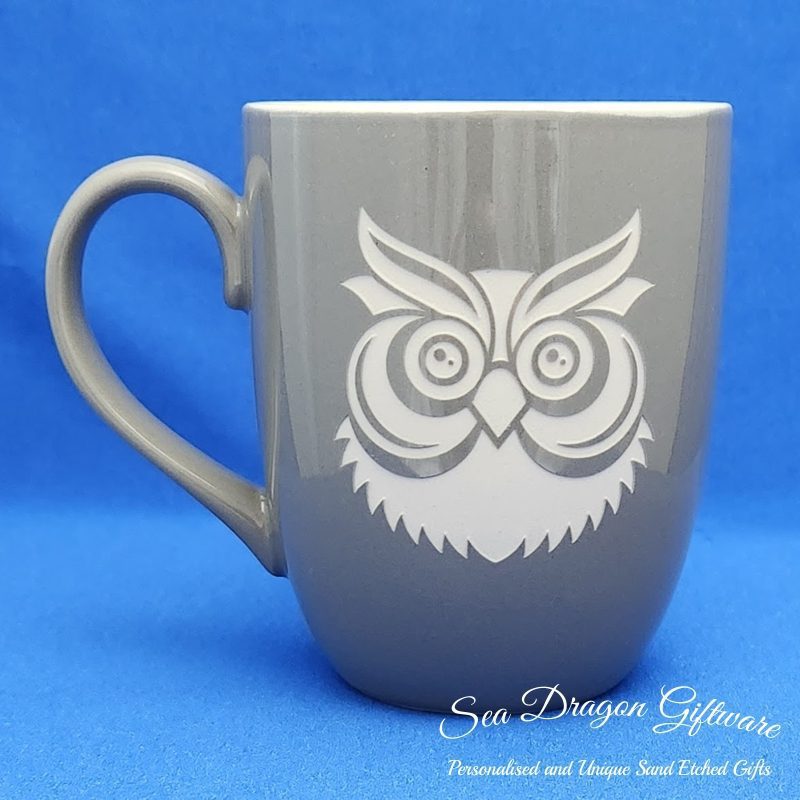 Owl Face - Grey