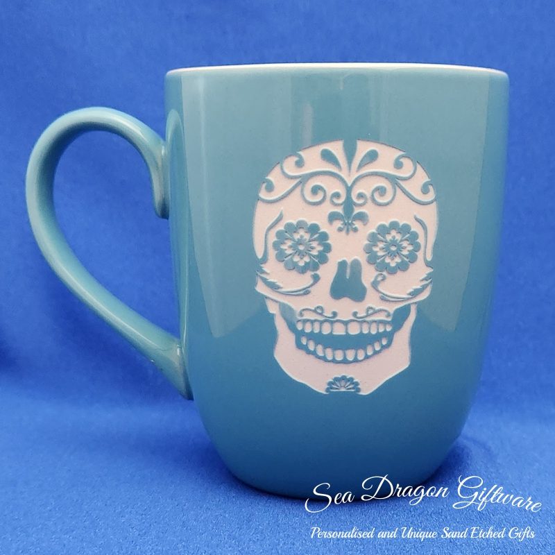 Sugar Skull #1 - Blue