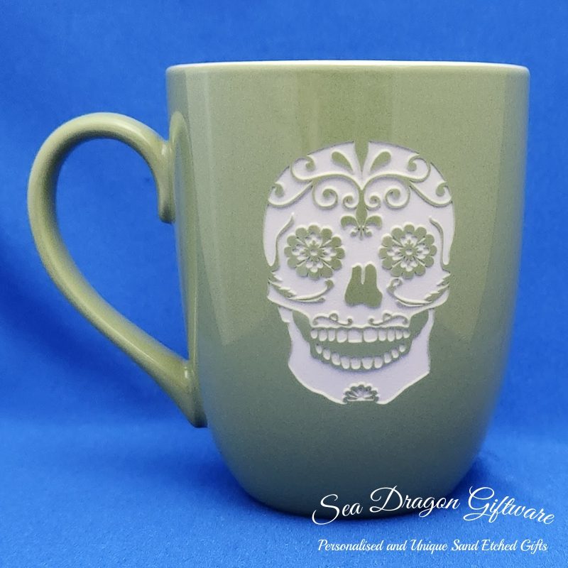 Sugar Skull #1 - Green