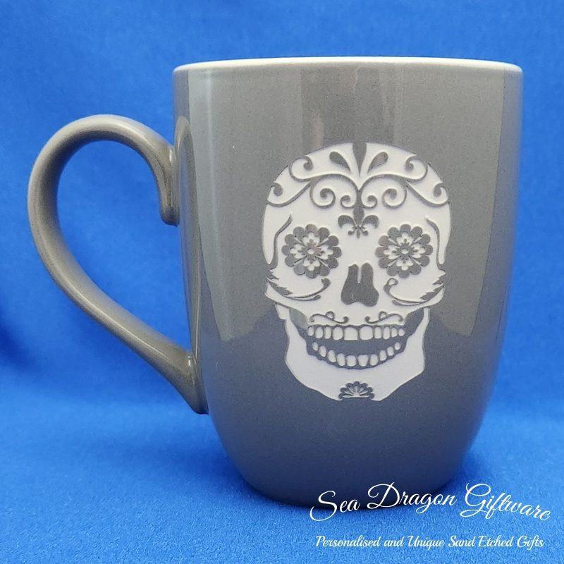 Sugar Skull #1 - Grey