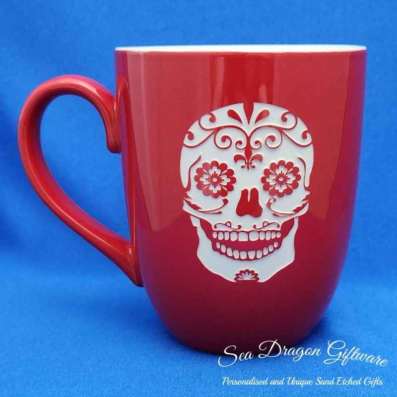 Sugar Skull #1 - Red