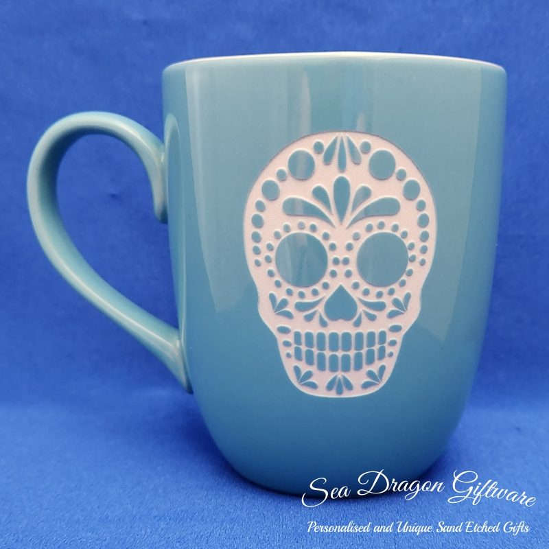 Sugar Skull #2 - Blue