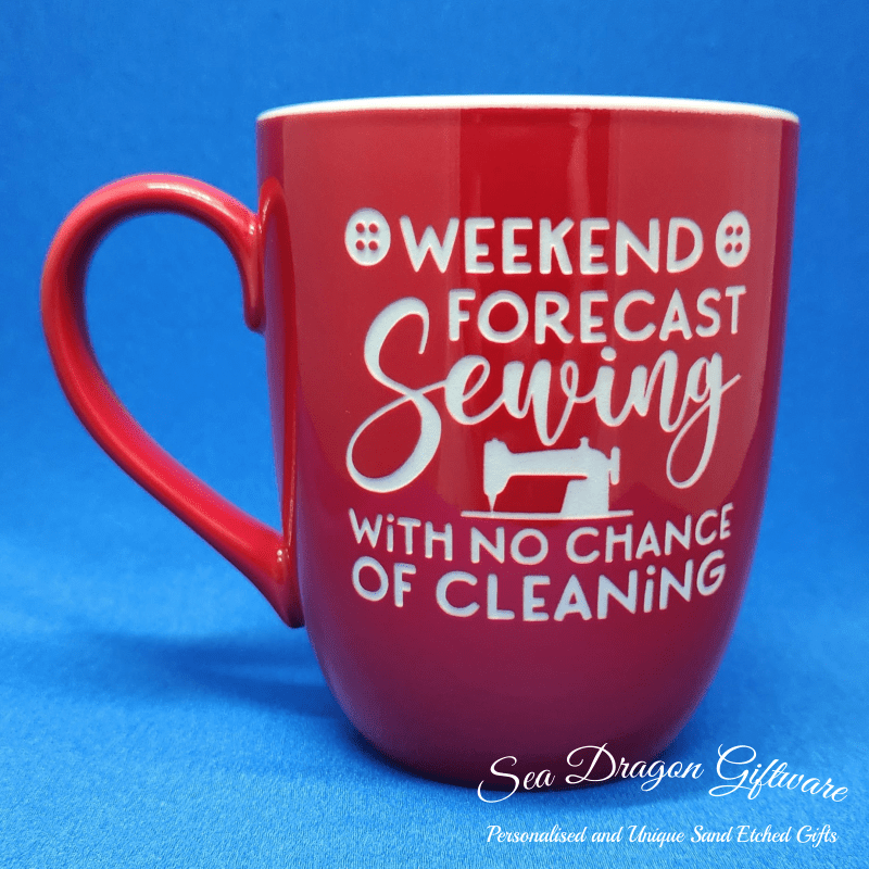 Sewing #2 - Weekend Forecast - Red