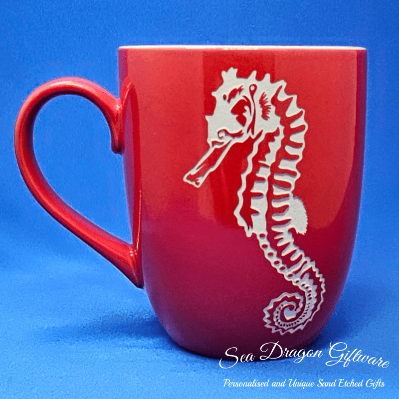 Seahorse #2 - Red