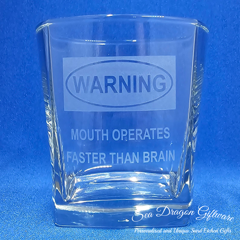 Warning - Mouth Operates Faster Than Brain